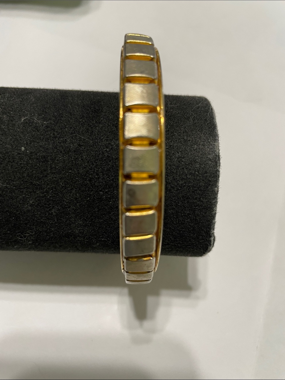 Two-Tone Gold and Silver Bracelet